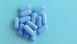 pile of blue pills PrEP Pre Exposure Prophylaxis