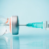 vial and needle vaccine injection medication
