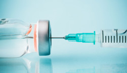 vial and needle vaccine injection medication
